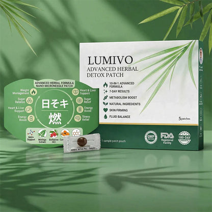 LUMIVO™ Herbal Slimming Patch: Gentle Heat for Fat Burning and Comfort | Waist & Abdomen Care