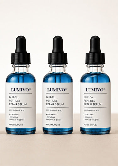 GHK-Cu Peptides Repair Serum for Firmer, Younger-Looking Skin.