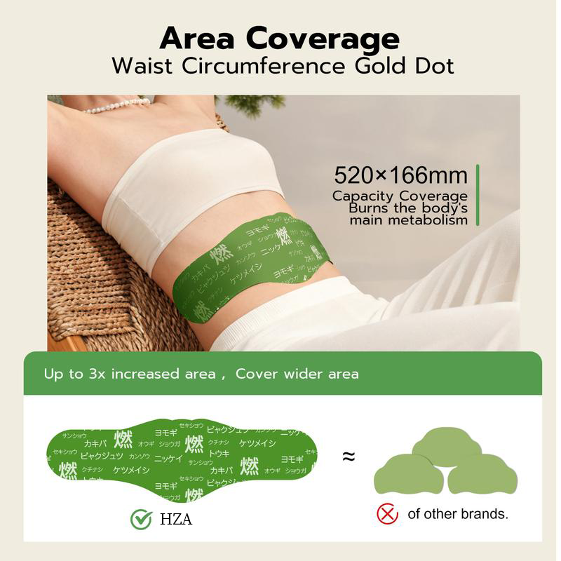 LUMIVO™ Herbal Slimming Patch: Gentle Heat for Fat Burning and Comfort | Waist & Abdomen Care