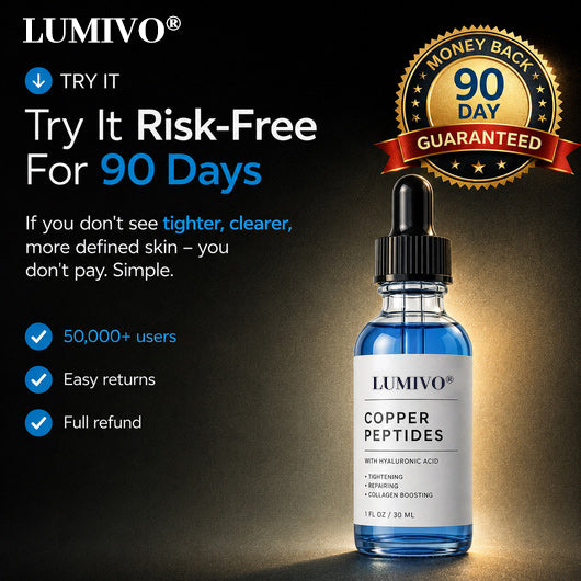 GHK-Cu Peptides Repair Serum for Firmer, Younger-Looking Skin.