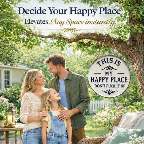 ✅ ✅ “This Is My Happy Place” Door Sign