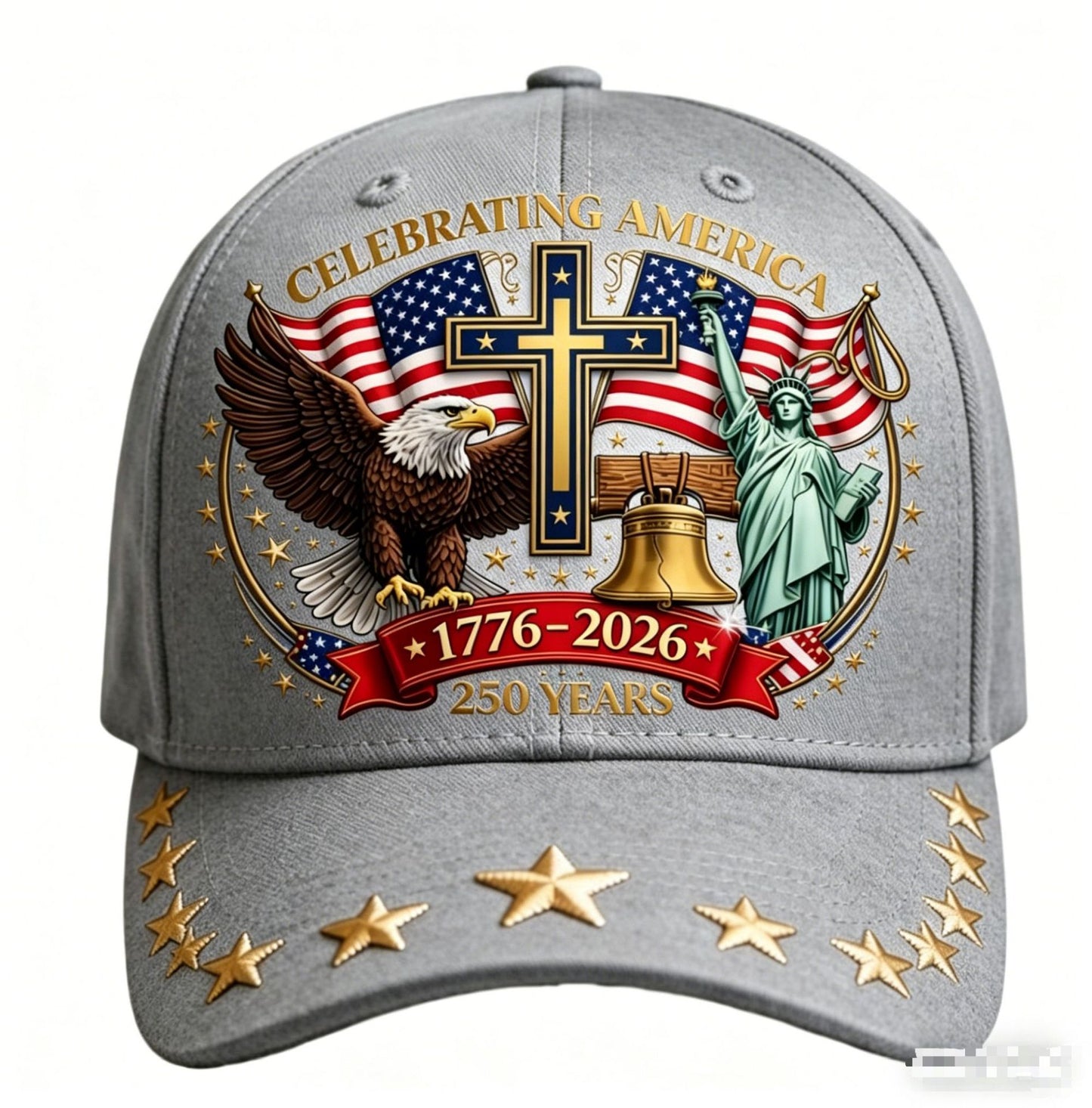 🦅USA 250th Anniversary Eagle Cap 🇺🇸 🧢Celebrate American Pride In Legendary Style-8JX3