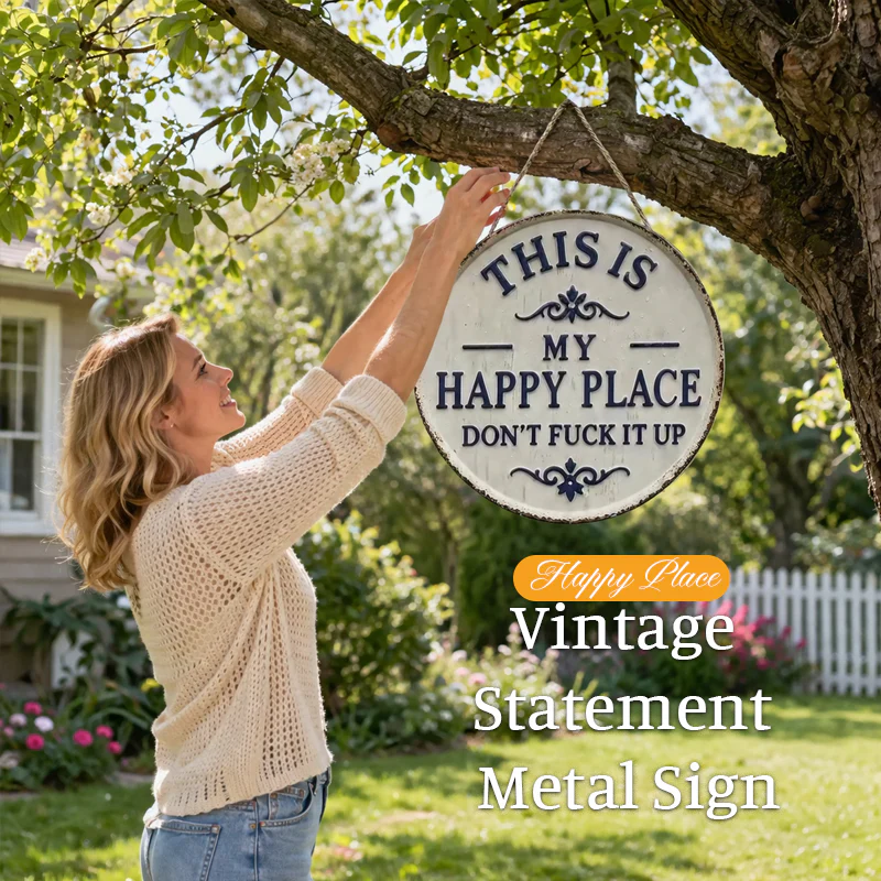✅ ✅ “This Is My Happy Place” Door Sign