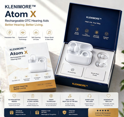 🔥 Today Only! 👂 Atom X Smart Hearing Aids — Hear Clearly, Feel Confident Again 💖🔊